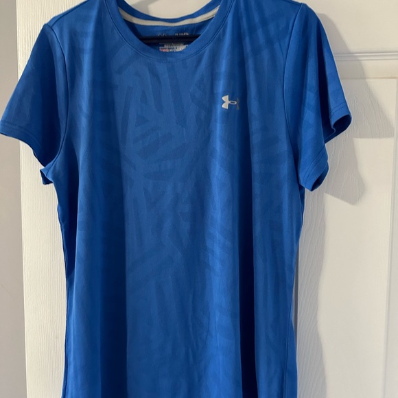 Royal blue Under Armour vneck tshirt - Picture 1 of 2